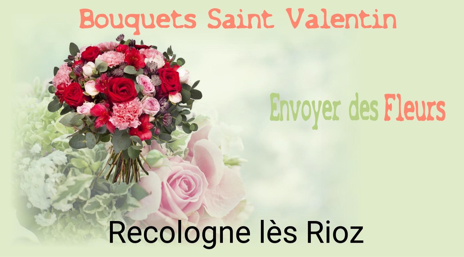 Roses de Saint-Valentin livrées à Recologne-lès-Rioz